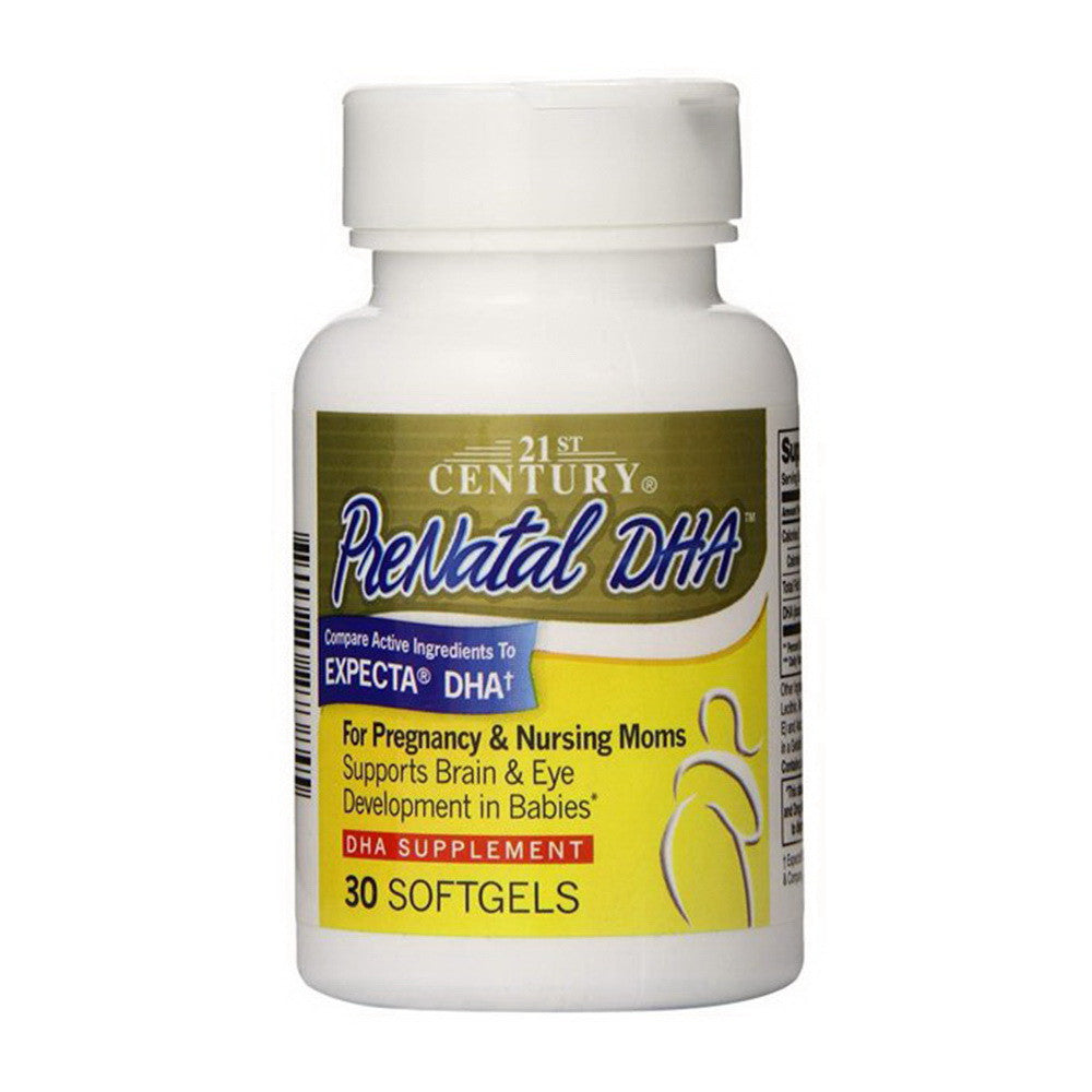 21St Century Prenatal Dha Softgels - 30 Ea